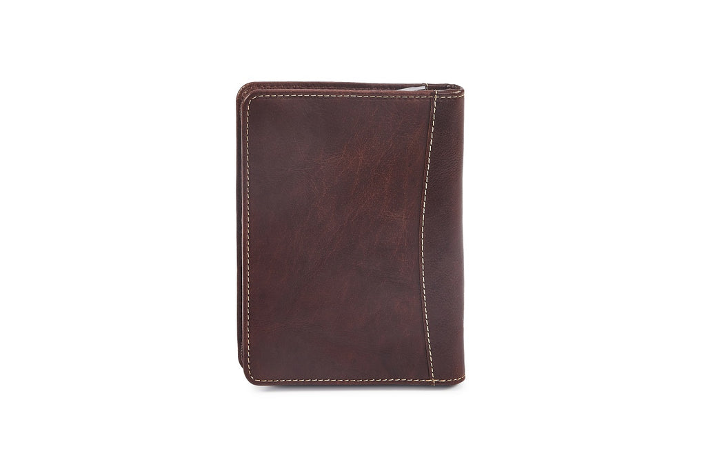 Quality Full Grain Leather Passport Wallet Style 7015 - Image 10