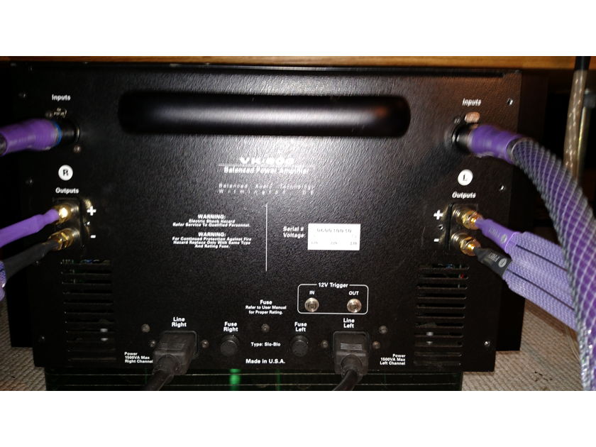 Balanced Audio VK-600m se Dual MonoblockPower Amplifier
