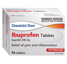 Chemists' Own Ibuprofen 200Mg Tablets