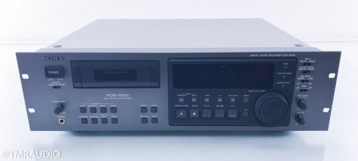 Sony PCM-R500 DAT Cassette Deck PCMR500 Digital Tape Re...