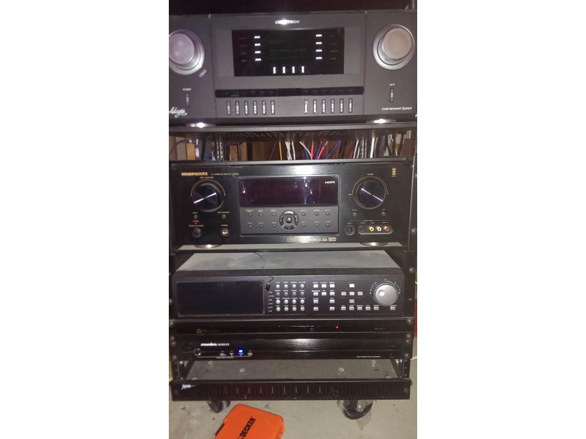 Crestron  Adagio Home Audio System and Rack