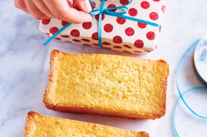 Mini Grapefruit and Rosemary Loaves