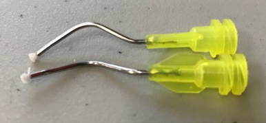 Two Metal Dento-infusor tips