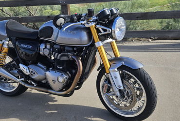 2018 TRIUMPH THRUXTON 1200 R motorcycle for rent near PARKER, CO