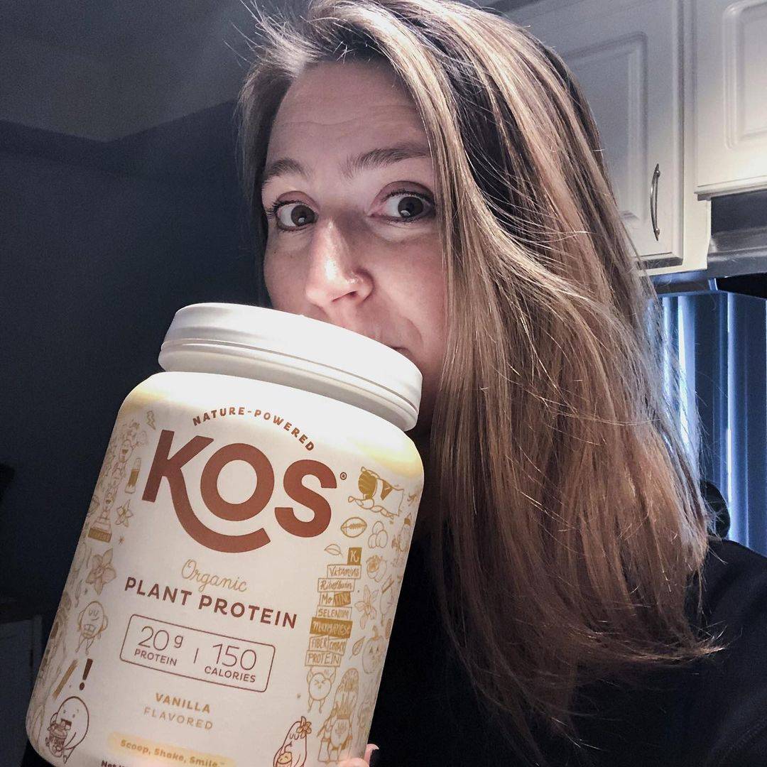 KOS Vegan Protein Powder instagram KOS Vegan Protein Powder instagram