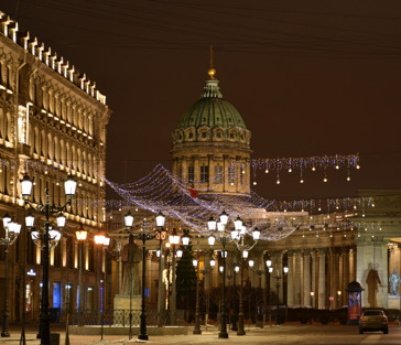 Пешком по вечернему Петербургу