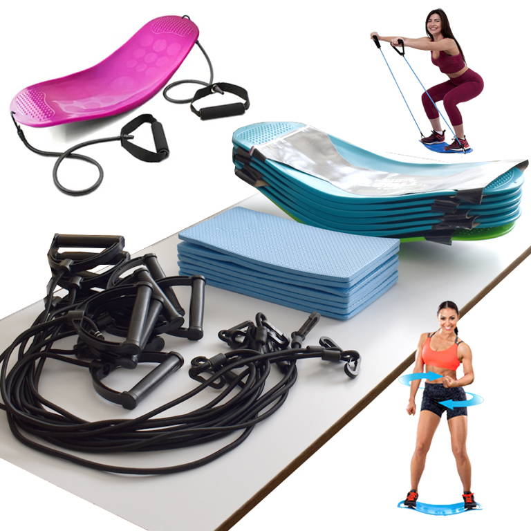 tabla de ejercicios con bandas elasticas