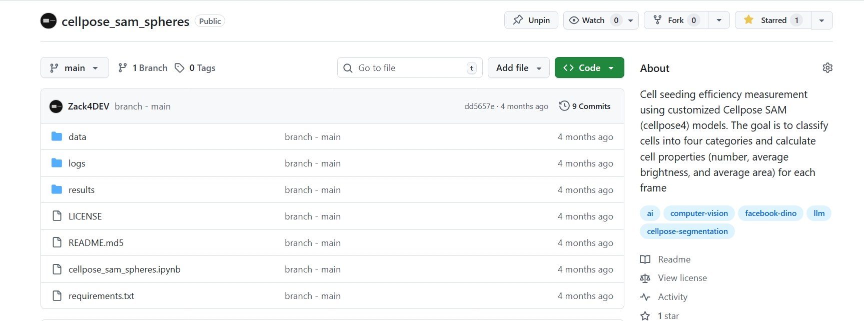 Research developers developer - Zack E.'s portfolio image