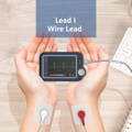 Aufzeichnen von Blei-I-EKG mit Wellue-Handheld-EKG/EKG-Monitor