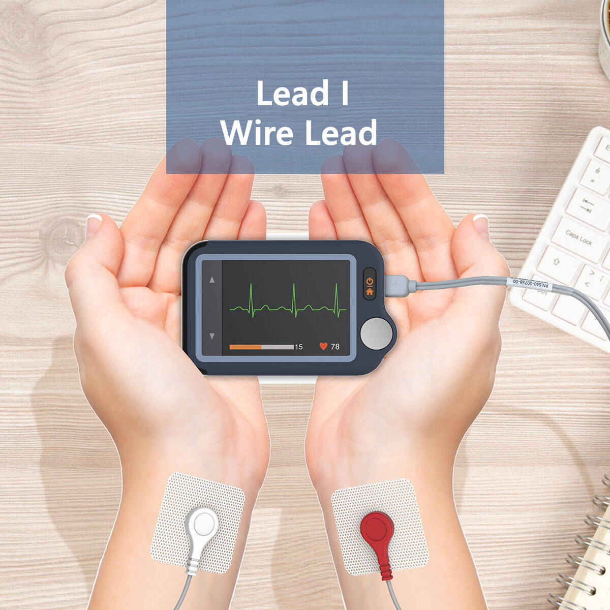 wire lead ECG monitor