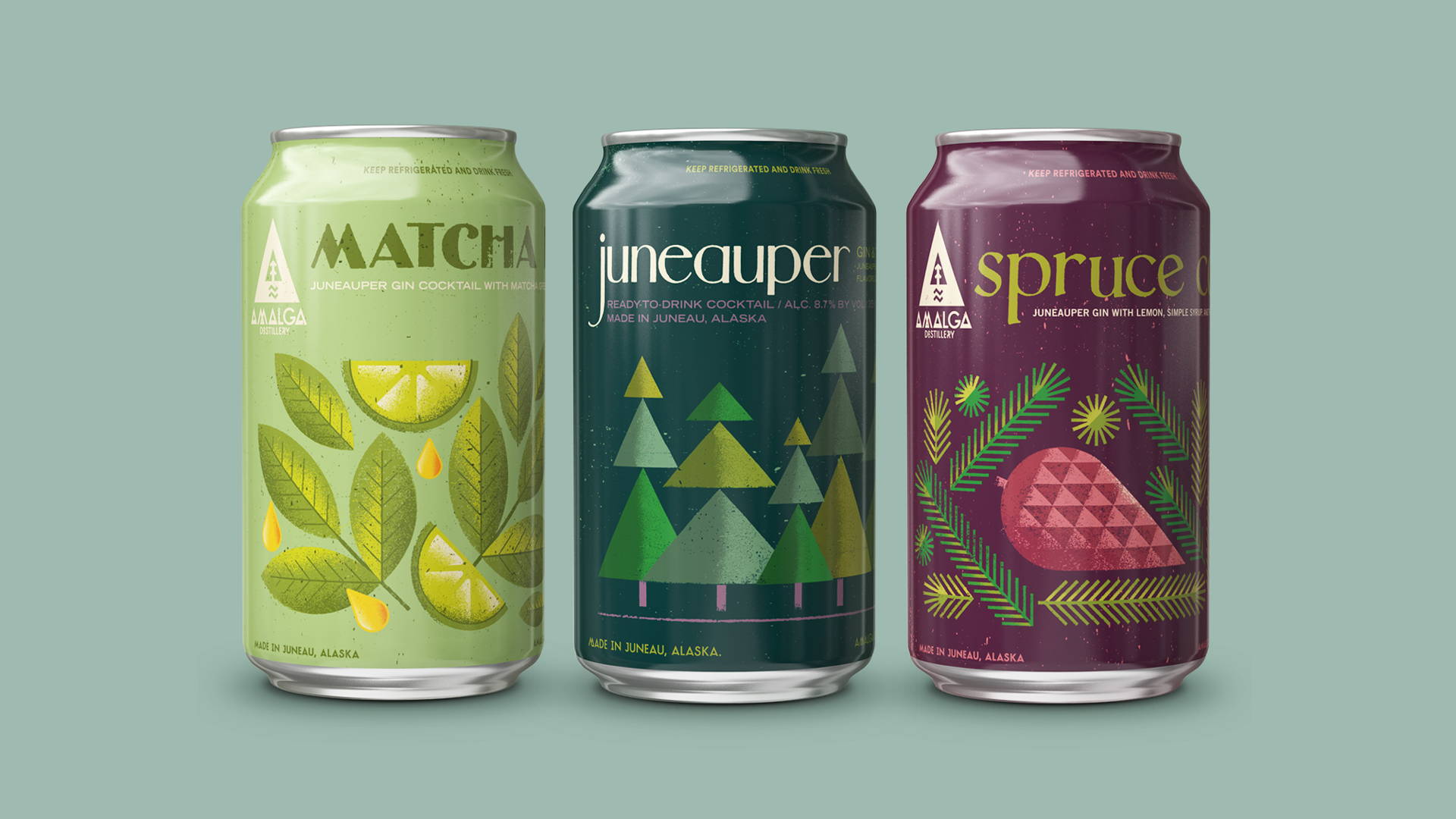 Featured image for Amalga Delivers Canned Cocktails Just In Time For Summer