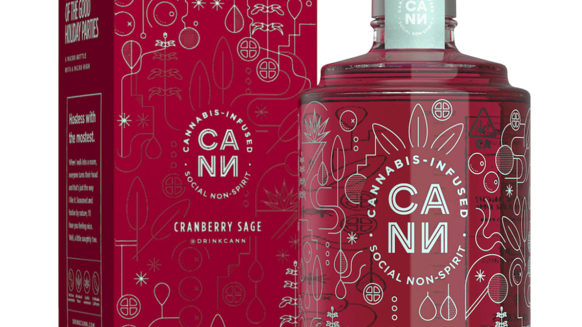 Featured image for Cann's New Cranberry Sage Spreads Holiday Cheer Without The Alcohol
