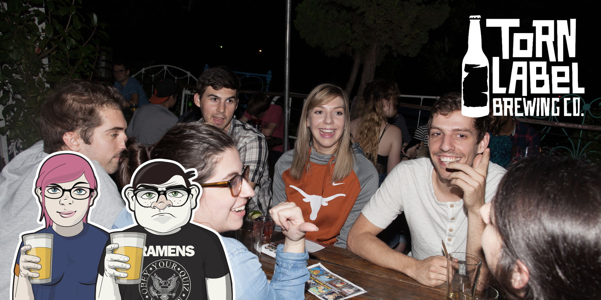 Geeks Who Drink Trivia Night at Torn Label Brewing Co. promotional image