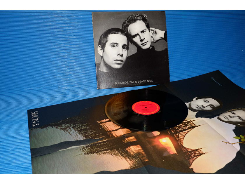 SIMON AND GARFUNKEL   - "Bookends" -  Columbia 1977 with original Poster