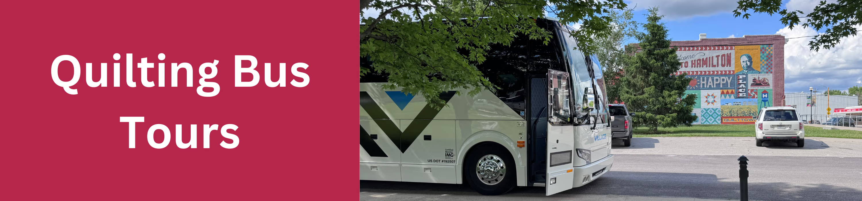 bring your quilt guild or sewing guild to hamilton, Missouri - the quilter's paradise!