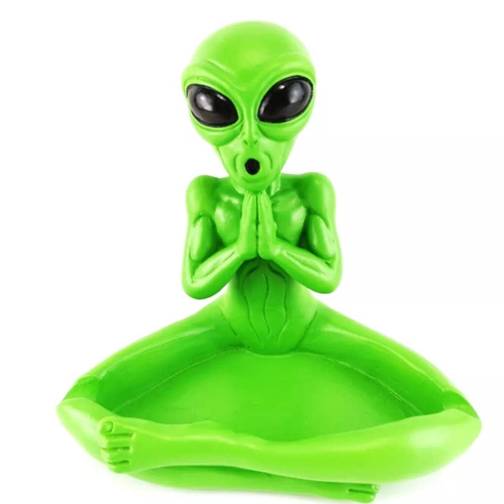Wise Skies Praying Alien Ashtray