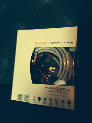 Wireworld  Solstice 7 bi-wire speaker cables Trade in s...