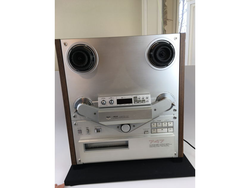 Akai GX-747d Reel to Reel with Glass Heads, Serviced