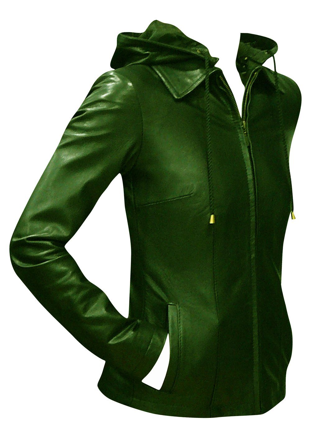LONDON - Green LEATHER - Image 3