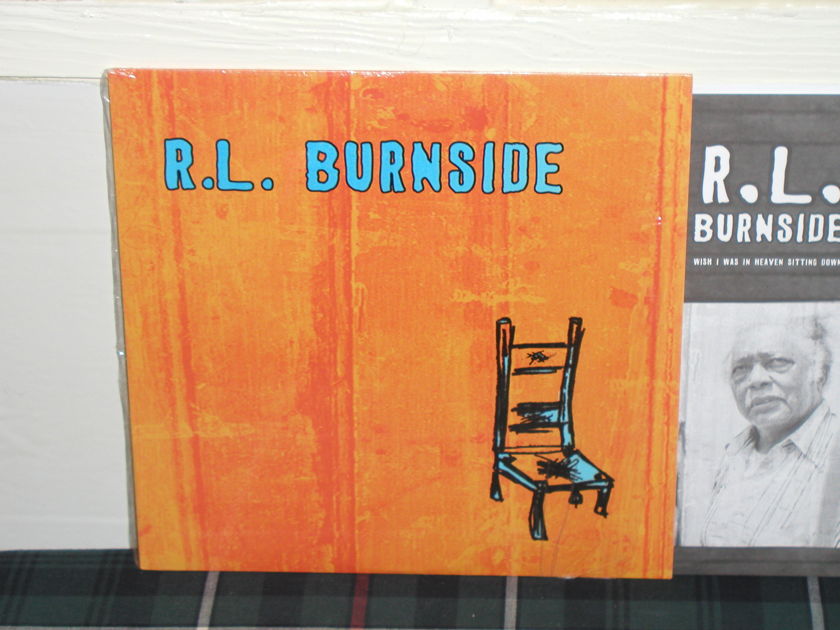 R.L. Burnside - "WISH I WAS IN HEAVEN SITTING DOWN" Fat Possum 1st Press