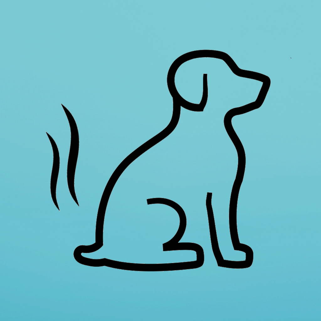 Dog With Gas Icon