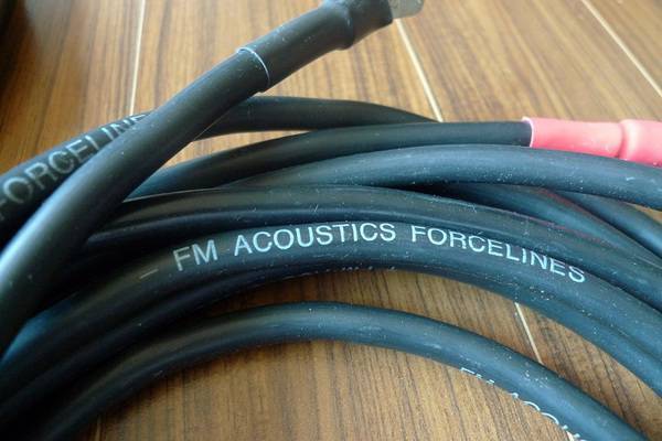 FM Acoustics Forcelines 5 speaker cables