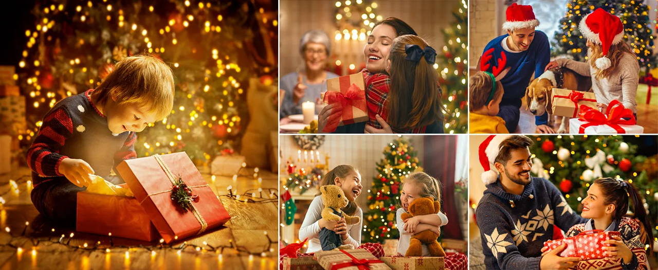 Features of Ollny's 800 leds clear cable cool white string lights - desktop size