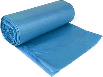 82L BLUE x 500 15 um Med Duty Bin liner