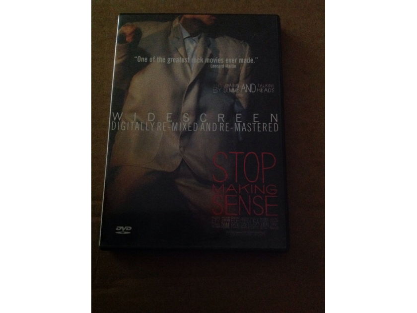 Talking Heads - Stop Making Sense Concert Film David Byrne Dvd Region 1