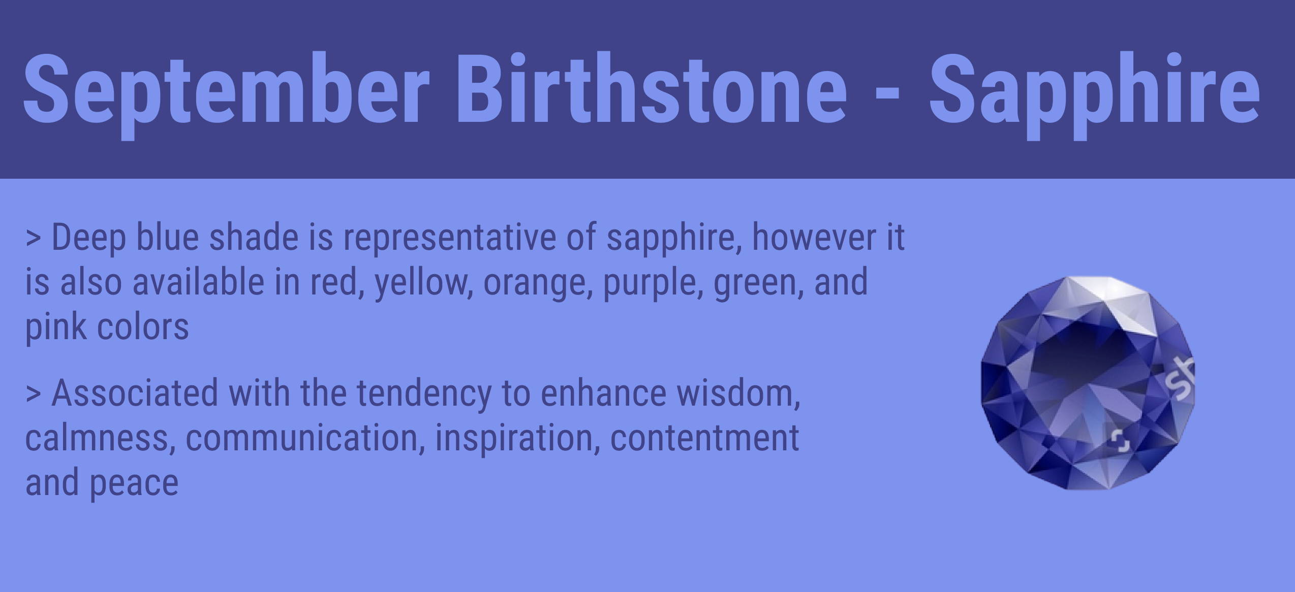 september birthstone quick facts
