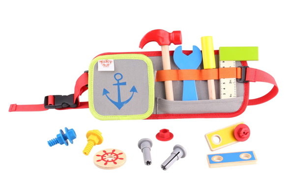TOOL BELT PLAYSET-Rec. Age: 3 Years +
