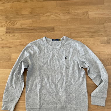 POLO RALPH LAUREN SWEATER GRAU M