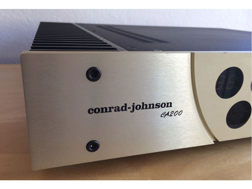 Conrad Johnson CA-200 Control Amp; Well Reviewed Stereophile Integrated Amp Premier 350 at 185 watts, integrated