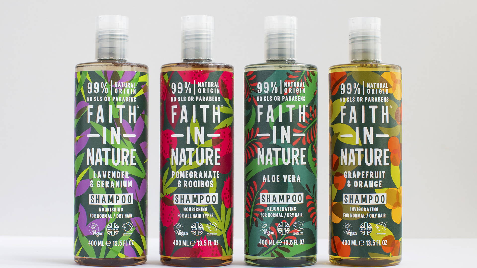 Featured image for Faith In Nature Gets a Bold Brand Refresh That Commands Attention