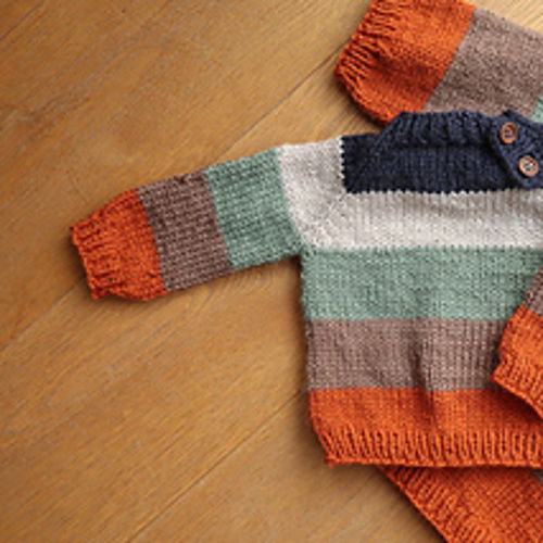 Paint Colorblock Boy Knit Sweaters