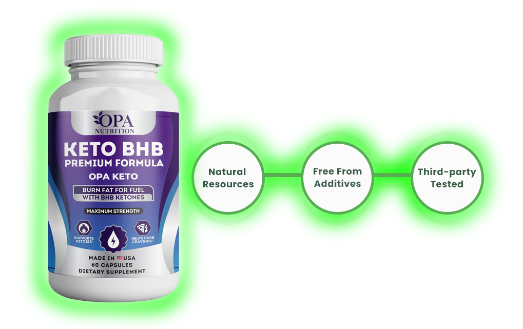 Keto BHB Salt Pills natural resources free from additives third party tested
