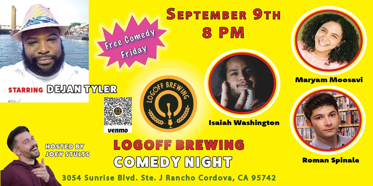 Comedy Night at LogOff Brewing! promotional image