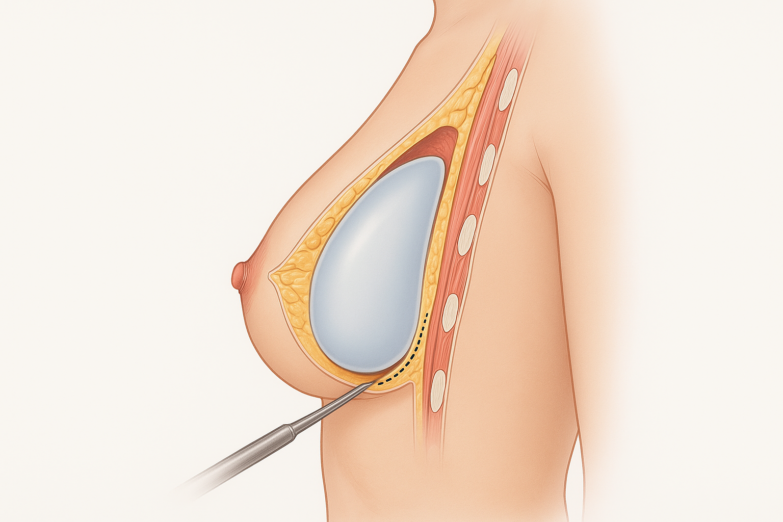 보형물 삽입 가슴 성형 수술 방법은 어떻게 진행될까?