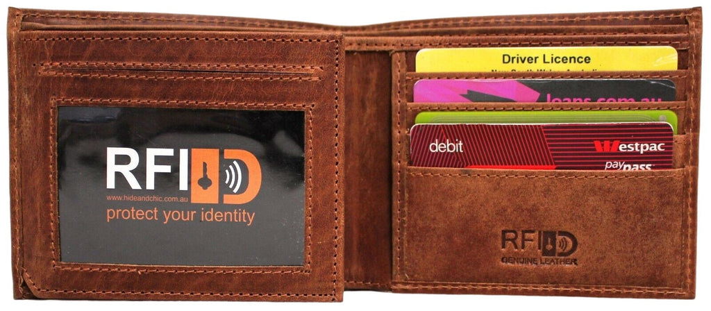 RFID Security Lined Leather Wallet Style 11049 - Image 11