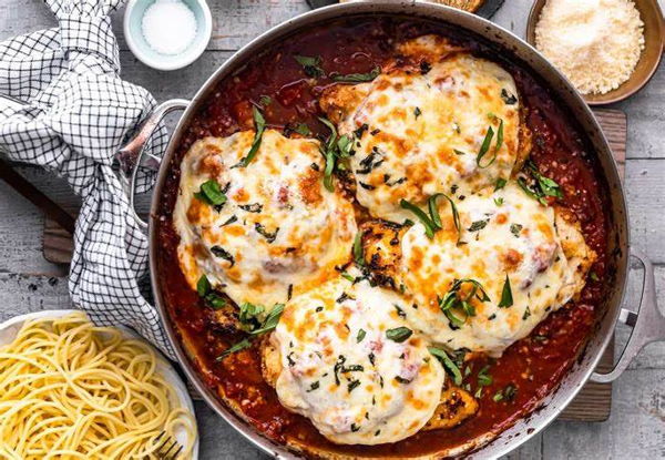 Photo of Classic Chicken Parmesan with Fresh Pasta 
