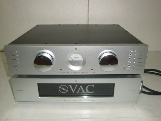 VAC Phi Beta in Silver  - Rare  (220-240V)