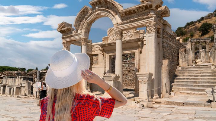Ephesus is recognized as a UNESCO World Heritage Site due to its outstanding universal value as an exceptionally well-preserved ancient city