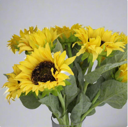 Real Touch Sunflowers in Water - Realistic Artificial Flowers - Image 3