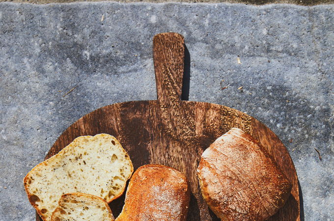 Seeded Ciabatta Breads
