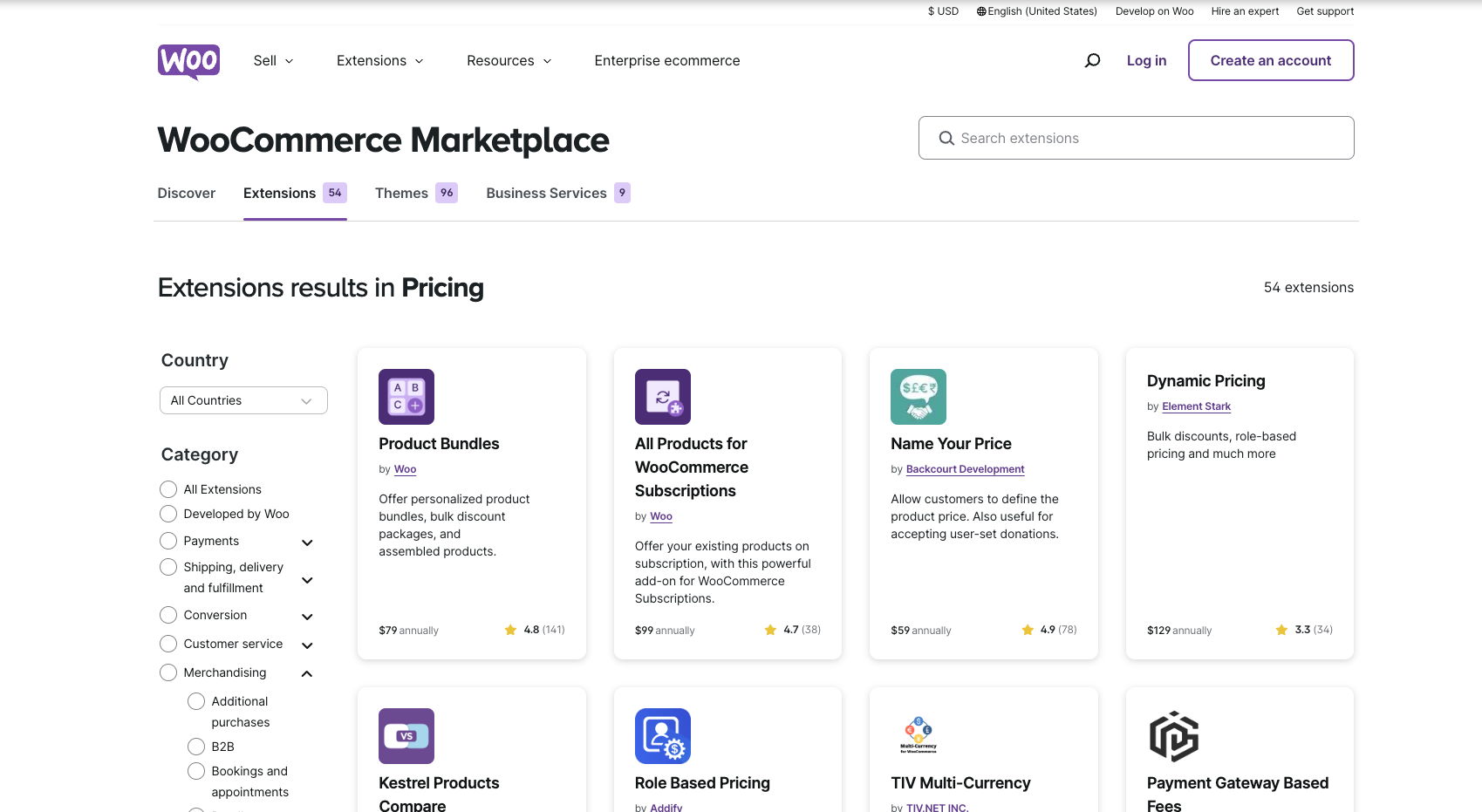 woocommerce pricing