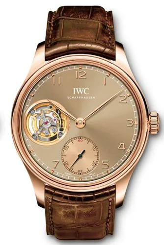 IWC Portuguese Tourbillon Portugieser Tourbillon Hand-Wound Rose Gold