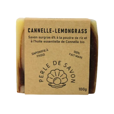 Savon Cannelle & Lemongrass surgras 6%