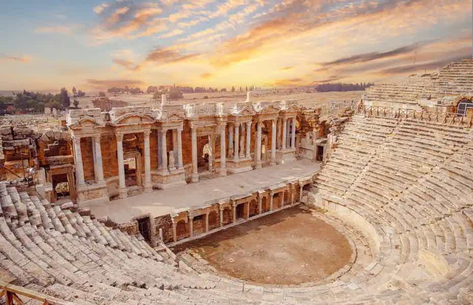 3 in 1: Pamukkale, Salda Lake, Ancient City of Hierapoli - photo 3