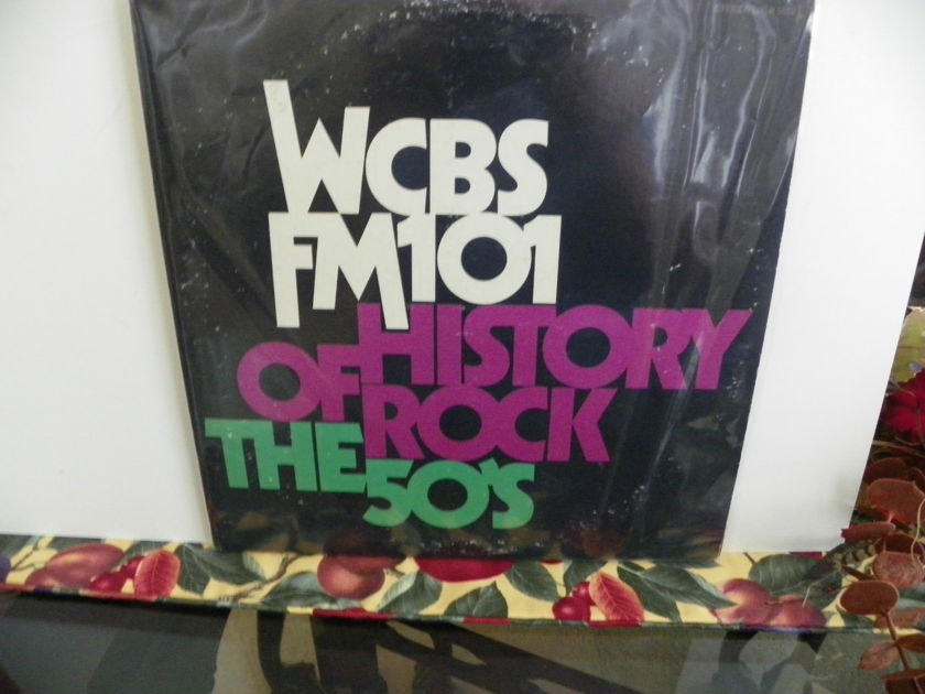 WCBS FM101 - HISTORY OF ROCK THE 50'S 2LPs