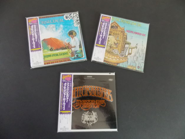 QUICKSILVER MESSENGER SERVICE - SET OF 3 MINI LP CDS DE...